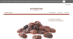 Desktop Screenshot of keyaniyan.com